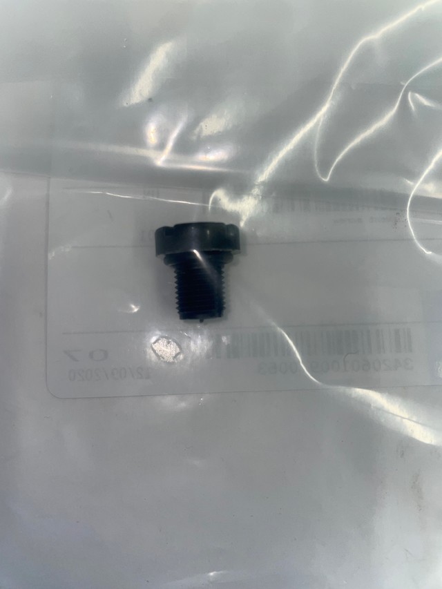 PARLEX Radiator Coolant Expansion Tank Bleeder Vent Screw For Mini – M10 X 1.00mm Black