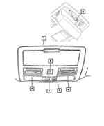 Overhead Console - Mopar (1AR29DW1AB)