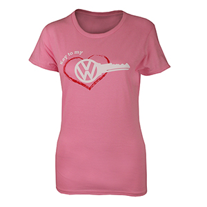 DRG013508 - : Key To My Heart T-Shirt for Volkswagen Image