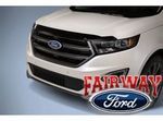 VFT4Z16C900BB - : 2015 thru 2018 Edge OEM Ford Aeroskin Smoke Hood Protector Bug Shield for Ford: Edge Image