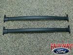 BB5Z7855100AA - : 2011 thru 2015 Explorer OEM Genuine Ford Black Roof Rack Cross Bar Set 2-piece for Ford: Explorer, Police Interceptor Utility Image
