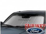 VKB3Z78519A02A - : Ranger OEM Ford Sun Shade Screen with Logo and Storage Bag for Ford: Ranger Image