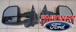 ML3Z17696CA - : F-150 OEM Genuine Ford Power Trailer Tow Mirrors Manual Fold w/ Camera BLIS for Ford: F-150 Image