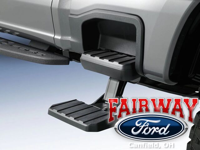 VPC3Z17A958E - Exterior: Super Duty OEM Ford RH Passenger Retractable Bed Step for Ford Image