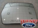 BL3Z17K707B - : 2011 2012 F150 Genuine Ford Right Pass Side Aerodynamic Mirror Glass w Heat for Ford: F-150 Image