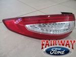 DS7Z13405DCP - : 13 thru 16 Fusion OEM Ford Left Driver Outer LED Tail Lamp Light TITANIUM for Ford Image