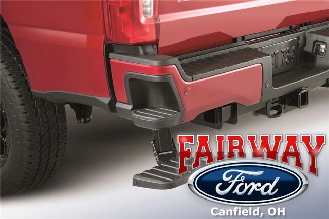 VPC3Z17A958A - Exterior: Super Duty OEM Ford LH Driver REAR Retractable Bumper Step for Ford: E-350 Super Duty, E-450 Super Duty, F-250 Super Duty, F-350 Super Duty, F-450 Super Duty, F-550 Super Duty Image