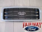 EL3Z8200APTM - : 2009 thru 2014 F-150 OEM Genuine Ford Parts Paintable Grille Grill w/o Emblem NEW for Ford Image