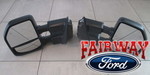 ML3Z17696AA - : F-150 OEM Genuine Ford Power Trailer Tow Mirrors Manual Fold No Camera/BLIS for Ford: F-150, F-150 Lightning Image