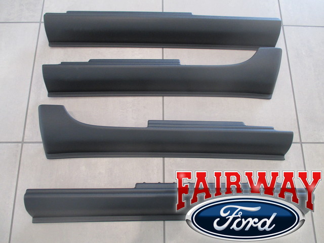 VKB3Z1613208B - Exterior: Ranger OEM Ford Door Sill &amp; Rocker Panel Black Trail Armor CREW CAB for Ford: Ranger Image