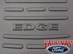 7T4Z6111600AA - : 2007 thru 10 Edge OEM Ford Parts Black Rubber Cargo Area Protector Mat Liner for Ford: Edge Image