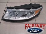 9H6Z13008FCP - : 2010 thru 2012 Lincoln MKZ OEM Factory Halogen Head Lamp Light w/ Bulbs LH Driver for Ford Image