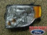 8L8Z13008BCP - : 2008 thru 2012 Escape OEM Genuine Ford Parts LEFT Driver Head Lamp Light for Ford Image