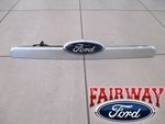 6L2Z13550A - : 2006 thru 2010 Explorer OEM Ford Rear Lift Gate License Lamp Chrome Trim Applique for Ford: Explorer Image