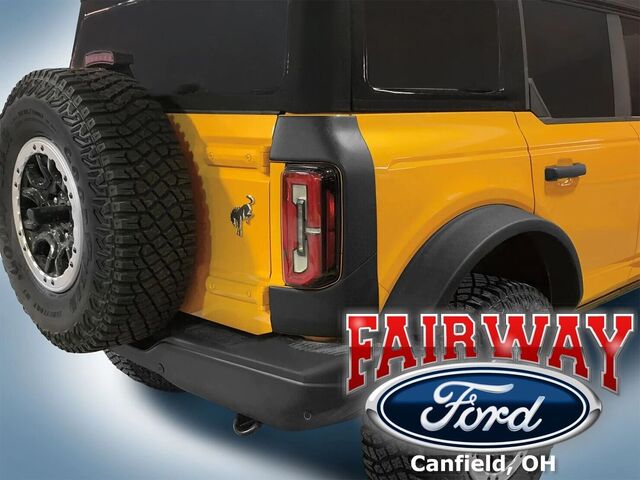 VM2DZ78410K17A - Exterior: Bronco Ford OEM Black Trail Armor Protection 2-Piece Rear Corners for Ford Image