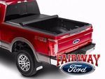 VJC3Z99501A42F - Exterior: Tonneau Cover, Premium Soft Roll-Up, Platinum for Ford: E-350 Super Duty, E-450 Super Duty, F-250 Super Duty, F-350 Super Duty, F-450 Super Duty, F-550 Super Duty Image