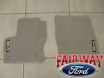 FJ5Z7813300AA - : 13 thru 18 Escape OEM Genuine Ford Carpeted Tan / Light Stone Floor Mat Set 4-pc for Ford: Escape Image