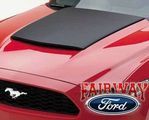 VGR3Z16C630A - : AirDesign Hood Scoop Kit - Satin Black for Ford: Mustang Image