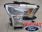 FL3Z13008ACP - : 15 thru 17 F-150 OEM Ford Halogen Head Lamp Light with Bulbs RH Passenger for Ford Image