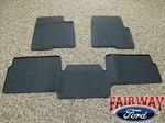 AL3Z1813300AA - Interior: All-Weather Vinyl Floor Mats, Black, 3-Pc. for Ford: F-150 Image