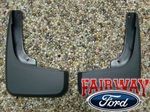 8L8Z16A550AC - : 2008 thru 2012 Escape OEM Ford Molded Splash Guards Mud Flaps FRONT for Ford: Escape Image
