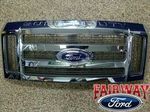 7C3Z8200BACP - : 2008 thru 2010 F250 F350 F450 Chrome Grille for Ford Image