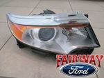 BT4Z13008A - : 11 thru 14 Edge OEM Genuine Ford RIGHT Passenger HALOGEN Head Lamp Light for Ford: Edge Image