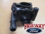 YS4Z8592BD - : 2001 thru 2004 Escape and Mariner OEM Genuine Ford Thermostat Water Coolant Outlet Housing 2.0L for Ford: Escape, Focus | Mercury: Cougar, Mystique Image