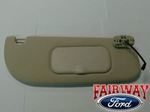 4L2Z7804104BAA - : 2003 thru 2005 Explorer OEM Genuine Ford RH Passenger's Tan Parchment Sun Visor for Ford Image
