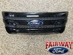 DB5Z8200BA - : 2011 thru 2015 Explorer SPORT OEM Genuine Ford Parts Black Painted Grille Grill for Ford: Explorer Image