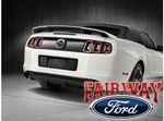 DR3Z17F828BA - : 2013 thru 2014 Mustang OEM Genuine Ford Rear Lower Boss CA Fascia Diffuser for V6 &amp; GT for Ford Image