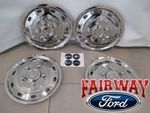 VFK4Z1130B - : Ford Transit OEM 16" Stainless Rim Wheel Covers Simulators Caps SRW for Ford: Transit-150, Transit-250, Transit-350, Transit-350 HD Image