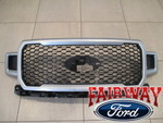 JL3Z8200SP - : OEM Genuine Ford Color Code JS Iconic Silver Grille Grill for Ford Image