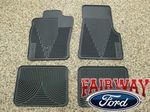 6L5Z1313300A - Interior: 2005 thru 2010 Ranger OEM Genuine Ford Rubber All Weather Floor Mat Set 4-pc for Ford: Ranger Image