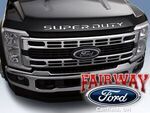 VPC3Z16606A - Exterior: Hood Badge Lettering - Stainless Steel for Ford: E-350 Super Duty, E-450 Super Duty, F-250 Super Duty, F-350 Super Duty, F-450 Super Duty, F-550 Super Duty Image