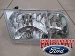 4W7Z13008B - Electrical: Headlamp Assembly for Ford: Crown Victoria Image