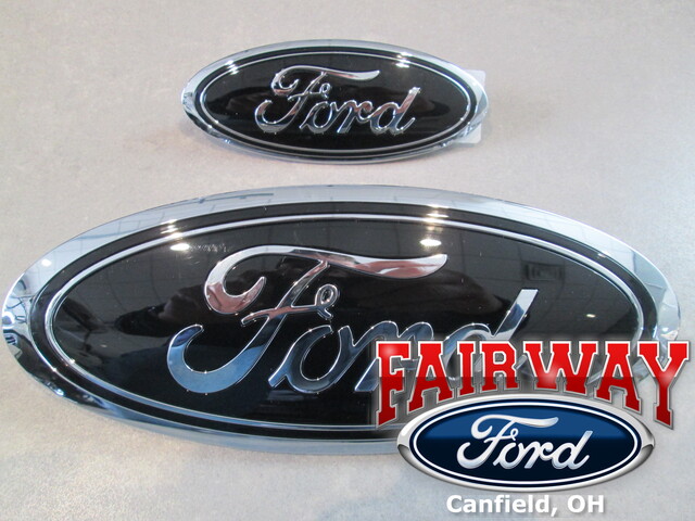 NB5Z9942528A - Exterior: Black Badging Ford Oval for Ford Image