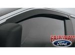 VGL3Z18246A - : 2009 thru 2014 F-150 OEM Genuine Ford Smoke Side Window Deflector Kit 2-pc REG Cab for Ford: F-150, F-150 Heritage Image