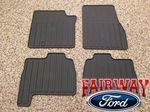 7L7Z7813300AB - : 2007 thru 2010 Navigator OEM Lincoln Rubber All Weather Floor Mat Set 4-pc for Lincoln: Navigator Image