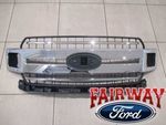 JL3Z8200DC - : F-150 OEM Genuine Ford Chrome &amp; Black Grille Grille XLT - NEW for Ford: F-150 Image