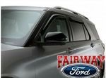 VTB5Z18246A - : Explorer OEM Genuine Ford Smoke Side Window Deflector Kit 4-pc for Ford: Explorer Image