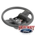 DC3Z3600CC - : 13 thru 16 Super Duty F250 F350 OEM Ford Urethane Steering Wheel Black w/Cruise for Ford: F-250 Super Duty, F-350 Super Duty, F-450 Super Duty Image