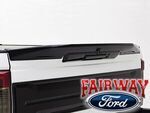 VHC3Z9944210A - Exterior: 17 thru 22 Super Duty F-250 F-350 F-450 OEM Ford Black Tailgate Spoiler for Ford: E-350 Super Duty, E-450 Super Duty, F-250 Super Duty, F-350 Super Duty, F-450 Super Duty, F-550 Super Duty Image