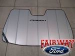 VJS7Z78519A02A - : 13 thru 19 Fusion OEM Ford Sun Shade Screen with FUSION Logo and Storage Bag for Ford: Fusion Image