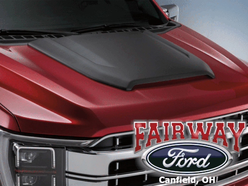 VML3Z16C630A - Exterior: Air Design Hood Scoop - Satin Black for Ford: F-150 Image