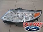 AA5Z13008J - : 09 thru 12 Lincoln MKS OEM HeadLamp Light Decontented Level 3 No Bulbs LH Driver for Lincoln: MKS Image
