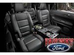 GB5Z78045A36AA - : 16 thru 18 Explorer OEM Ford Parts 2nd Row Seat Console for XLT Limited in Black for Ford Image
