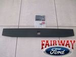 HC3Z9940602A - : Super Duty OEM Ford Tailgate Flexible Step Trim Molding w/ Button for Ford: F-250 Super Duty, F-350 Super Duty, F-450 Super Duty Image