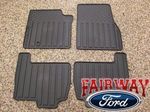 7L1Z7813300AF - : 2003 thru 2010 Expedition OEM Ford Rubber All Weather Floor Mat Set 4pc for Ford: Expedition Image