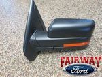 BL3Z17683CACP - : 2011 thru 2014 F-150 OEM Genuine Ford Power Adjustable Heated Signal Mirror Left NEW for Ford Image